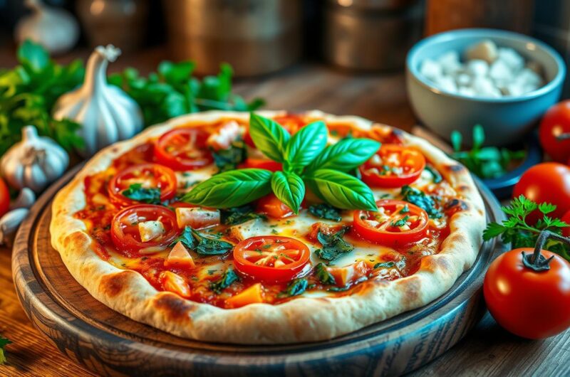 Chimichurri Tomato Pizza Recipe Italian Style